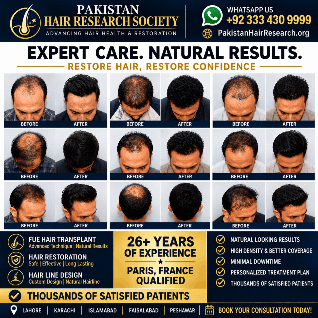Pakistan hair research society results